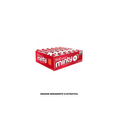 PASTILHA - DOCILE - 29g ROLLY MINTY MORANGO - DP12